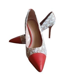 Lauren by Ralph Lauren Lindella Monogram Jacquard Pump